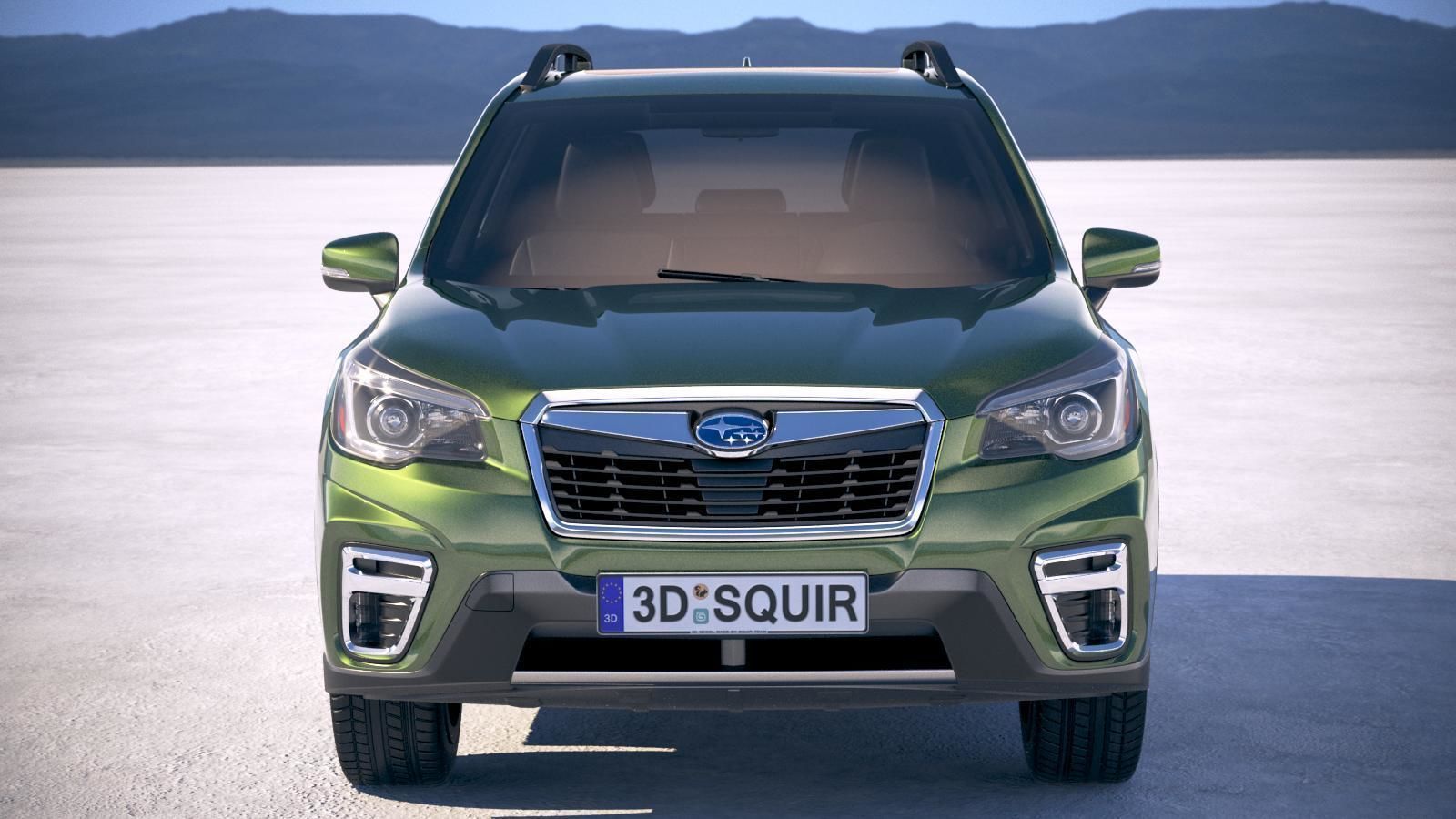 Subaru Forester 2019 3D model_9