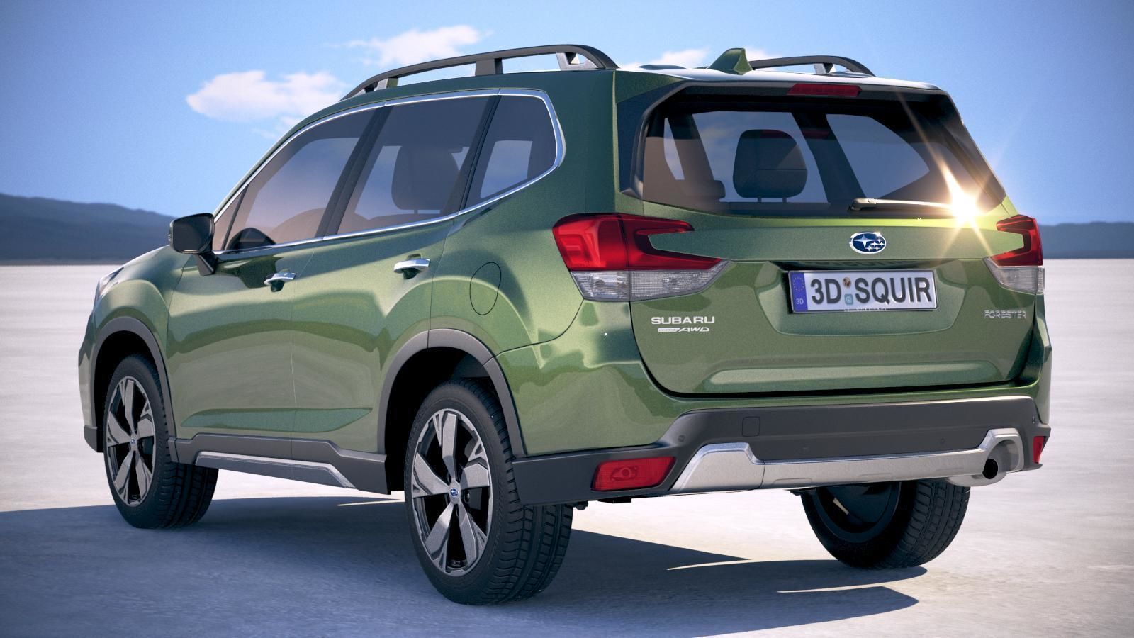 Subaru Forester 2019 3D model_13