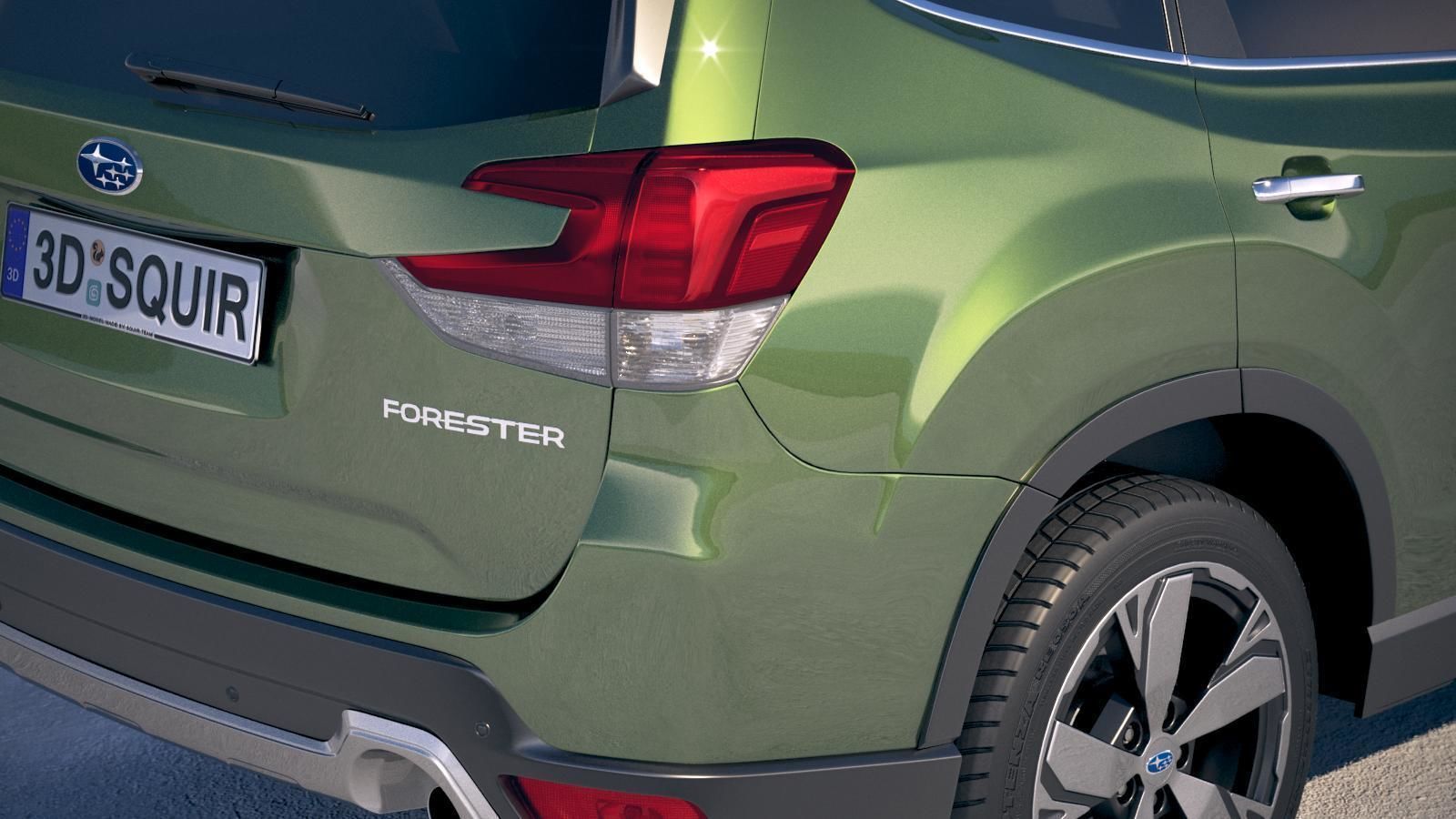 Subaru Forester 2019 3D model_3