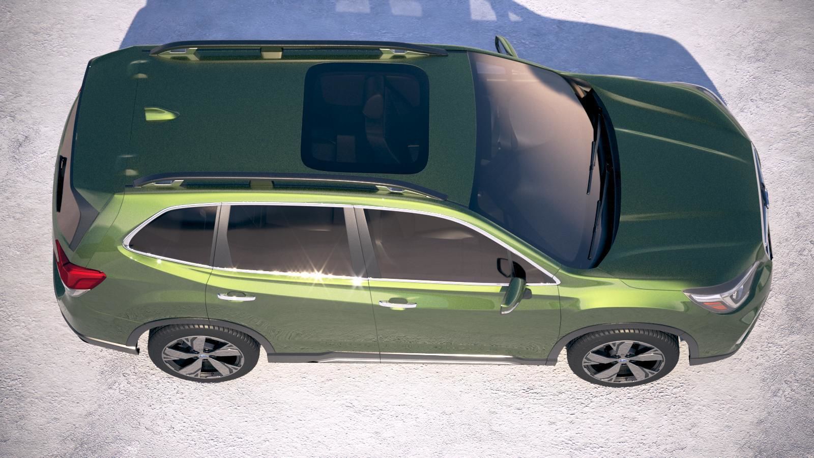 Subaru Forester 2019 3D model_7