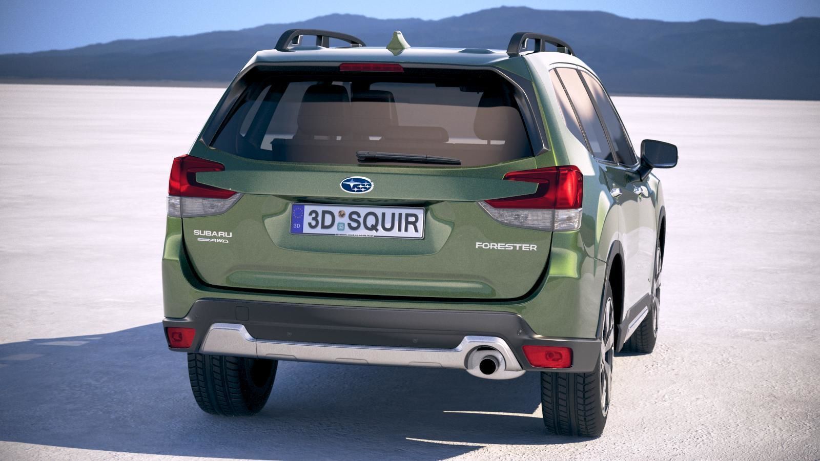 Subaru Forester 2019 3D model_5