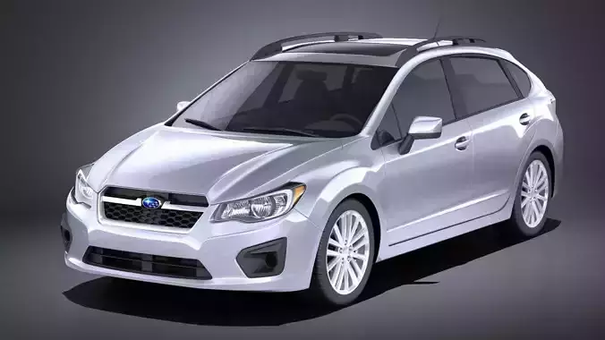 Subaru Impreza 2013 5-door VRAY