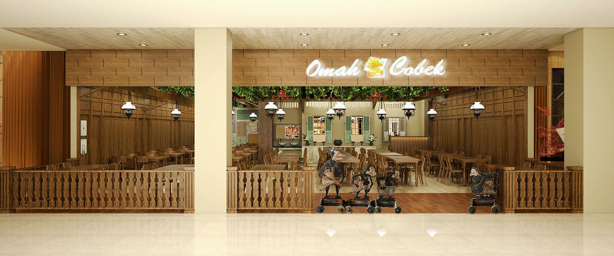 Traditional Restaurant 3D model_1