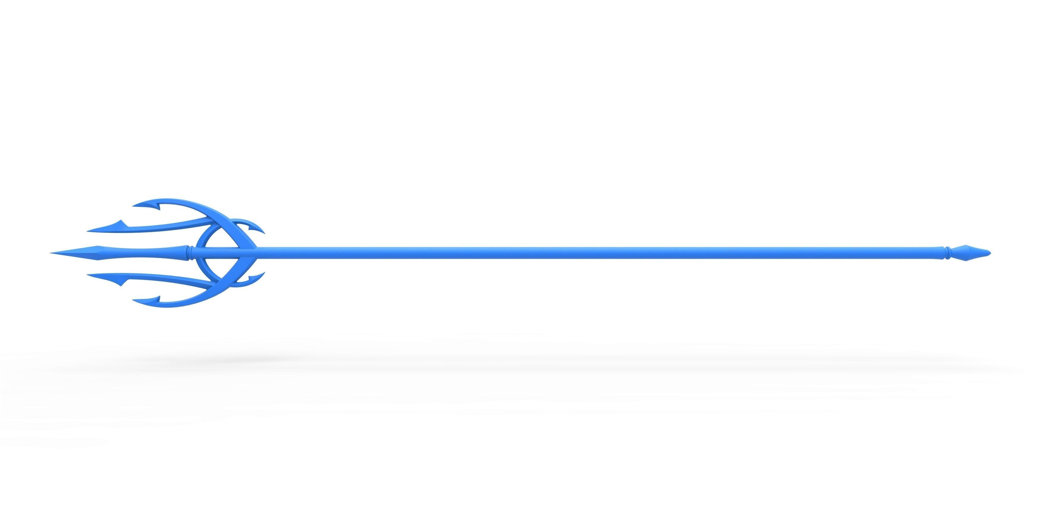 Trident of Mera Queen of Atlantis 3D print model_15