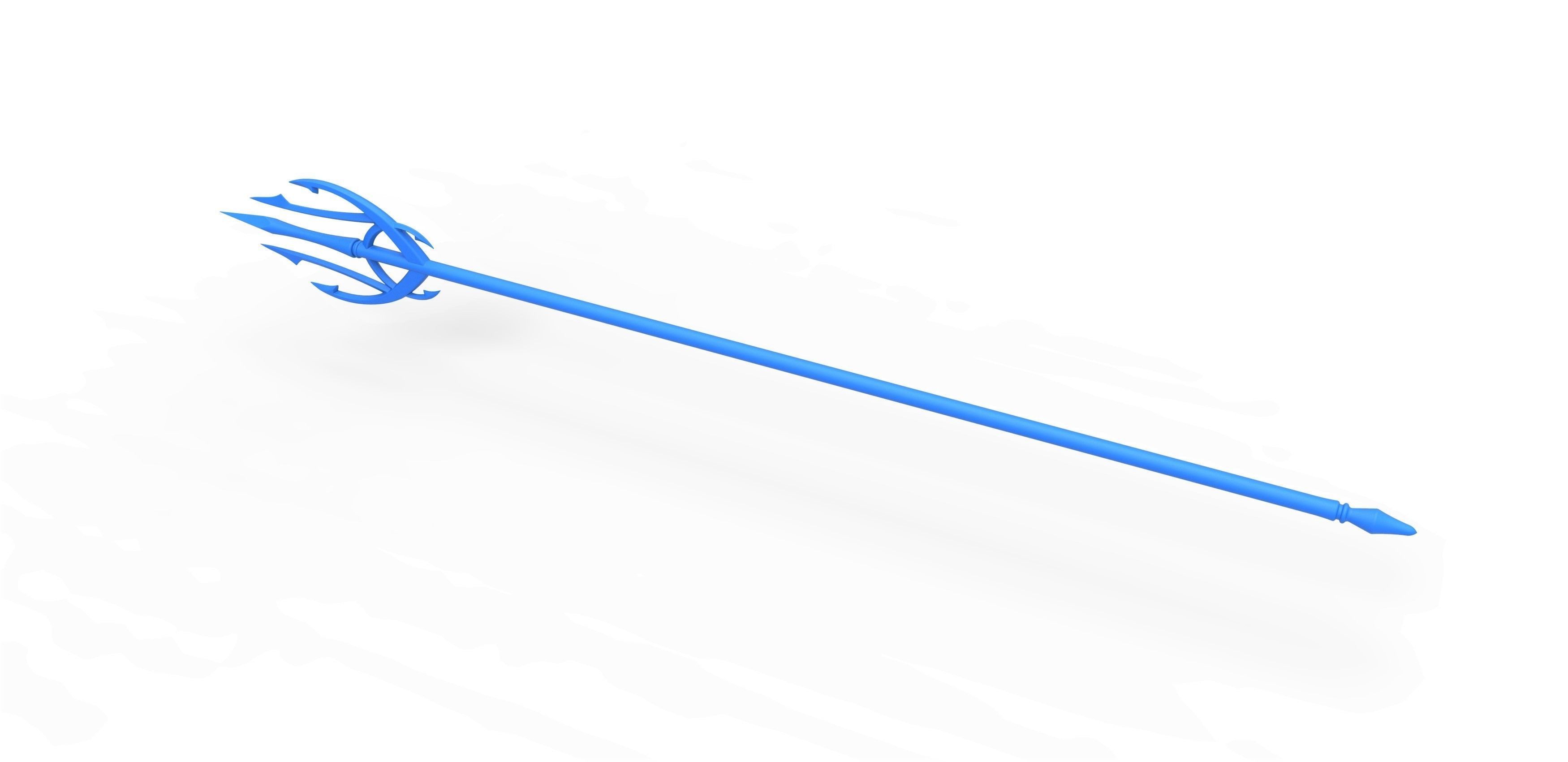 Trident of Mera Queen of Atlantis 3D print model_19