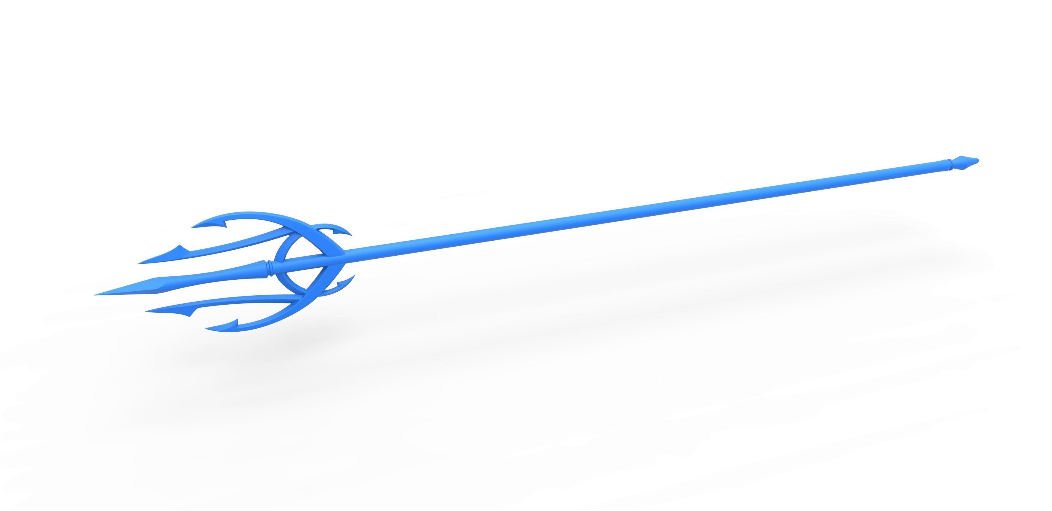 Trident of Mera Queen of Atlantis 3D print model_11
