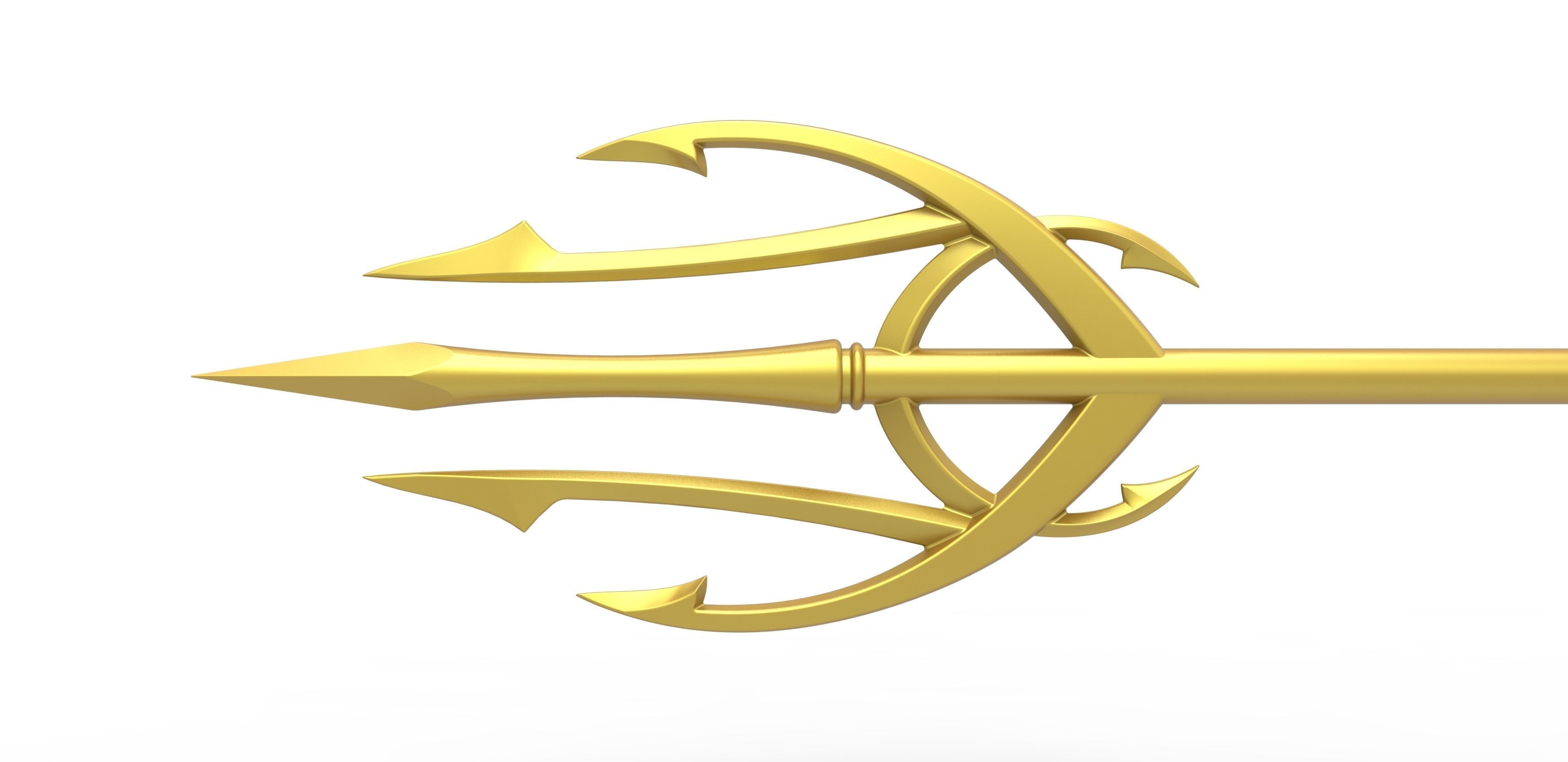 Trident of Mera Queen of Atlantis 3D print model_5