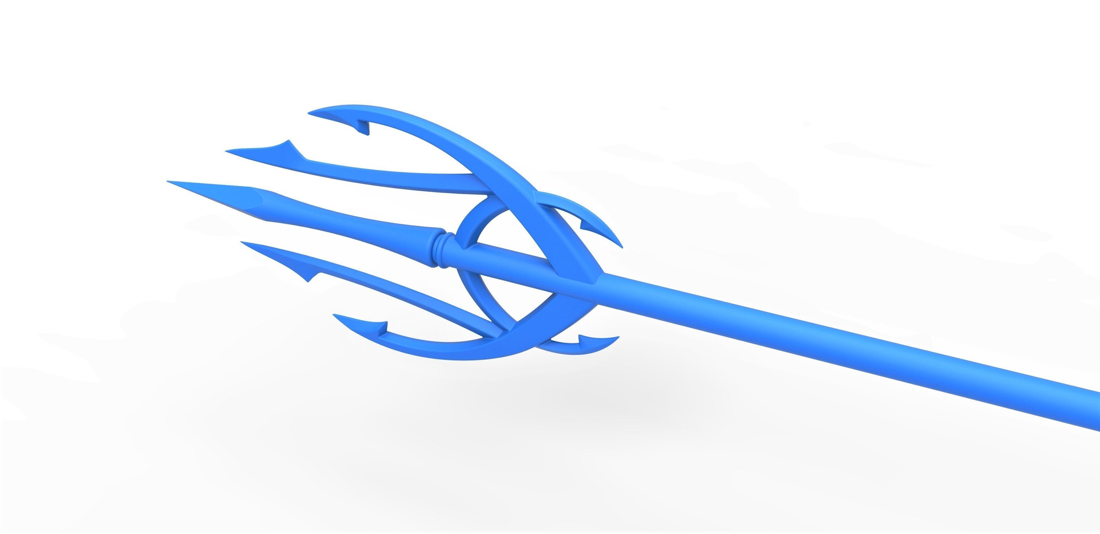 Trident of Mera Queen of Atlantis 3D print model_21