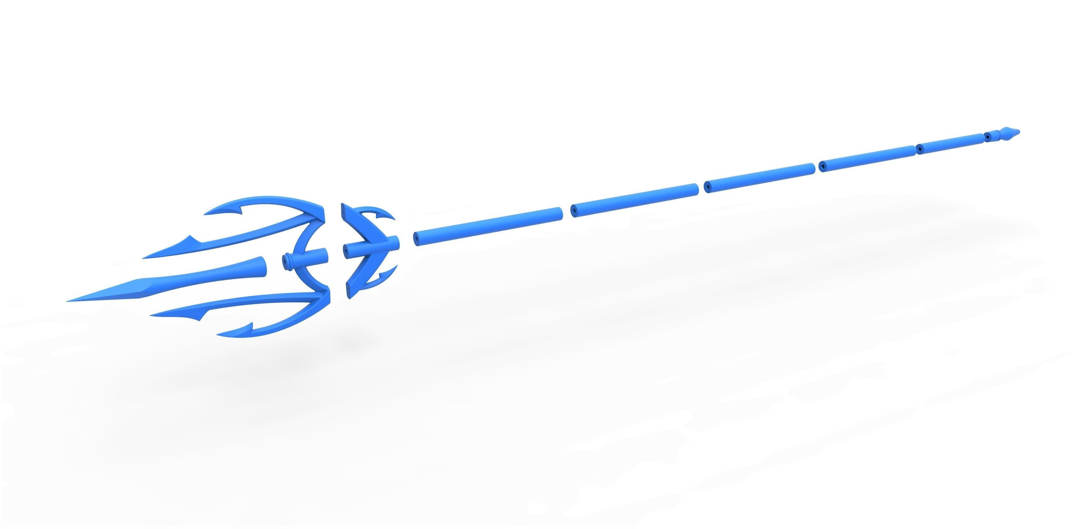 Trident of Mera Queen of Atlantis 3D print model_22