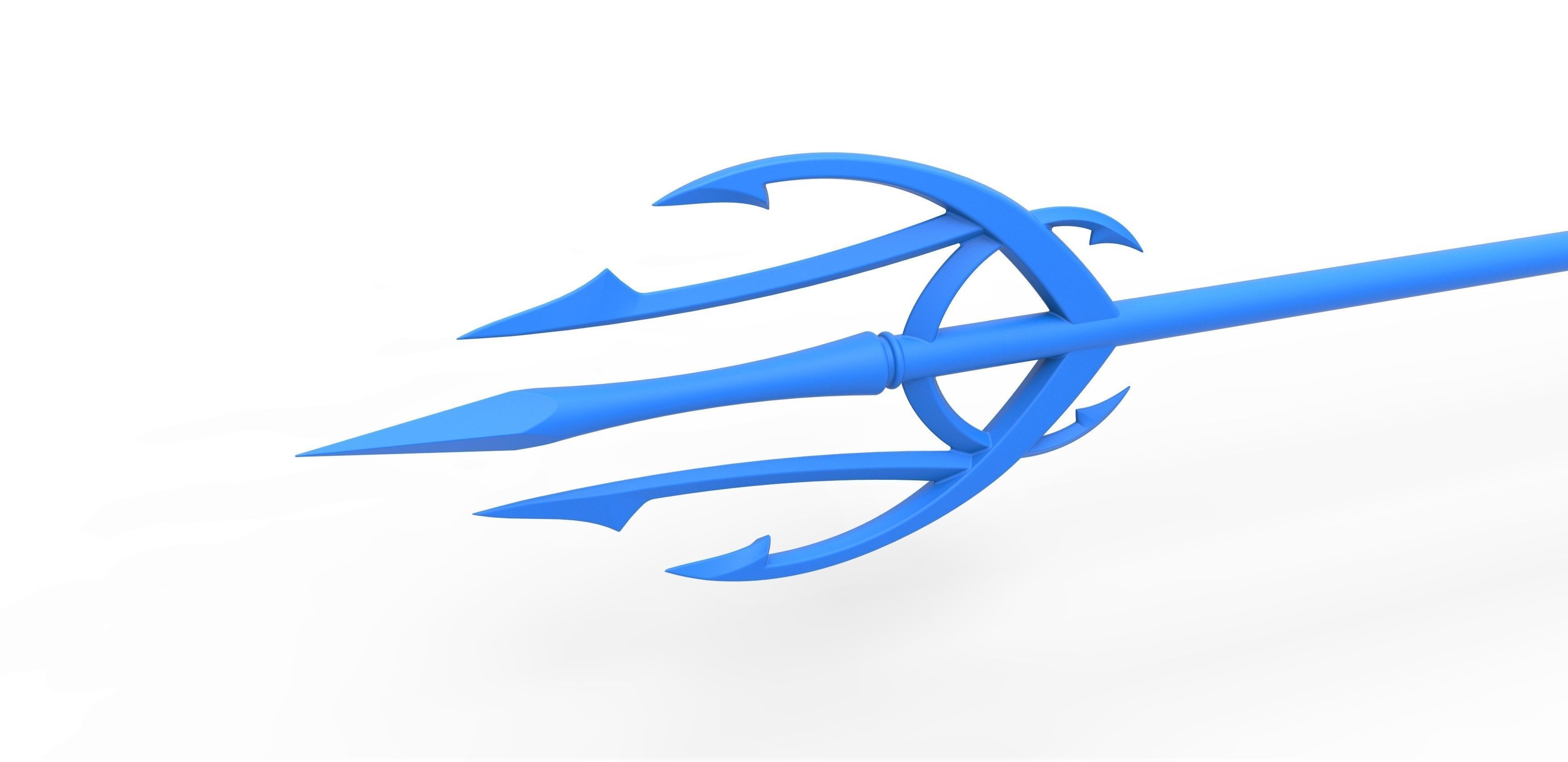Trident of Mera Queen of Atlantis 3D print model_12