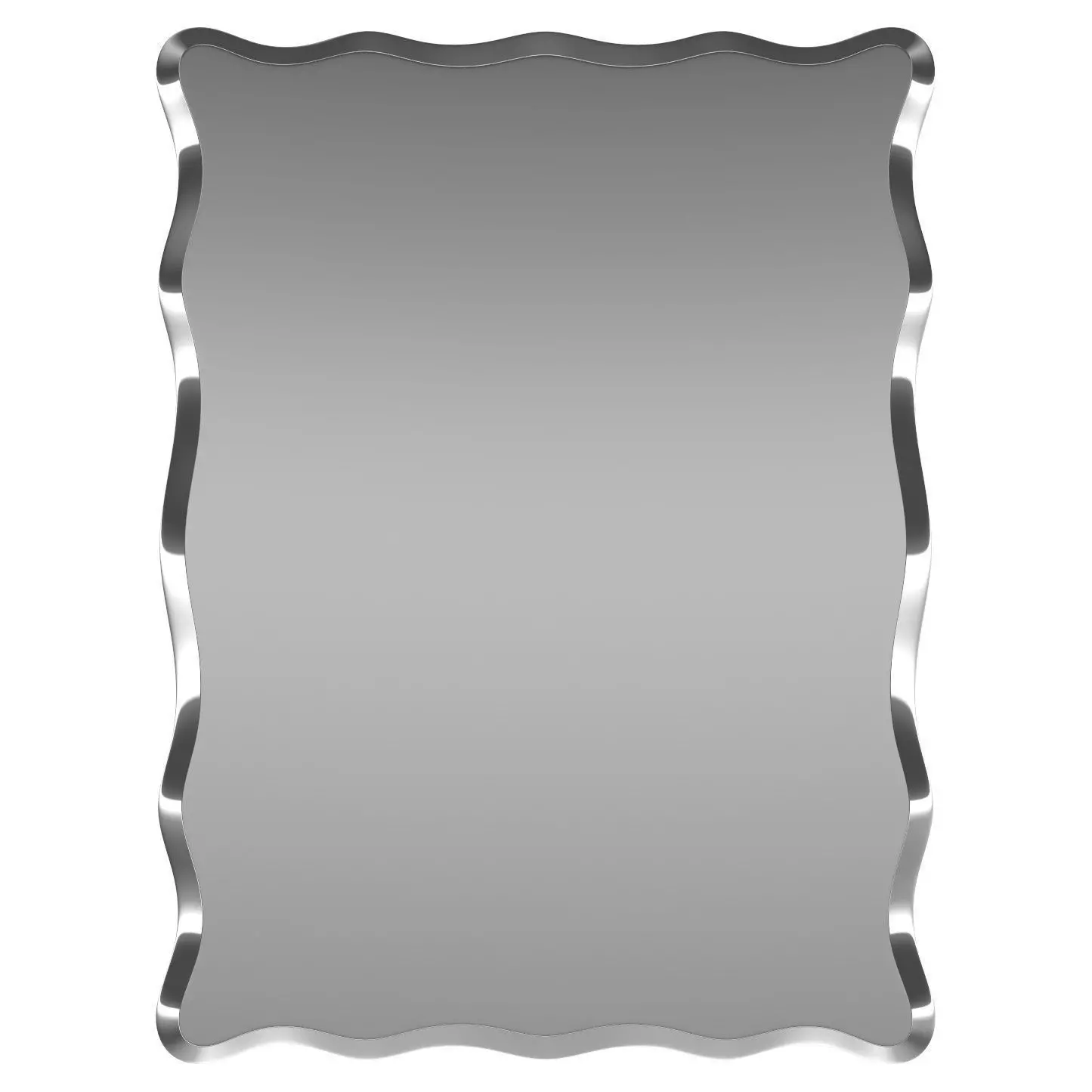 Redcliffe Frameless Wall Mirror WADL2710 3D model_0