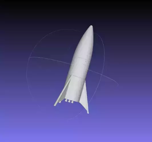 Space-X Starship Hopper Finished Version Printable Model 3D print model