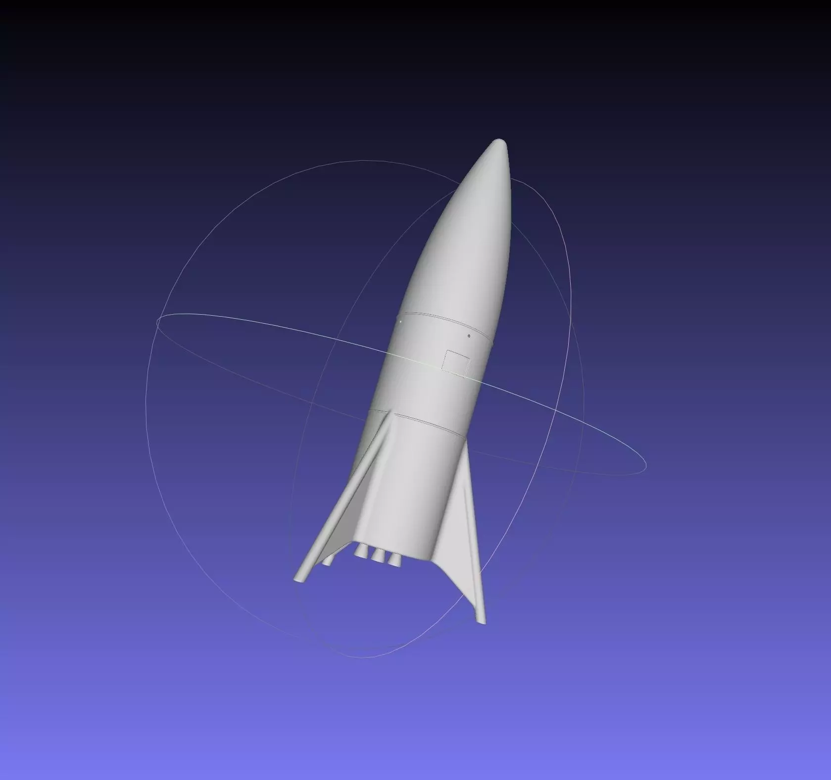 Space-X Starship Hopper Finished Version Printable Model 3D print model_0