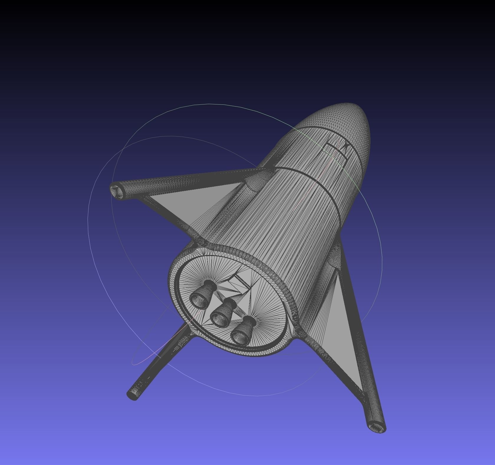 Space-X Starship Hopper Finished Version Printable Model 3D print model_5