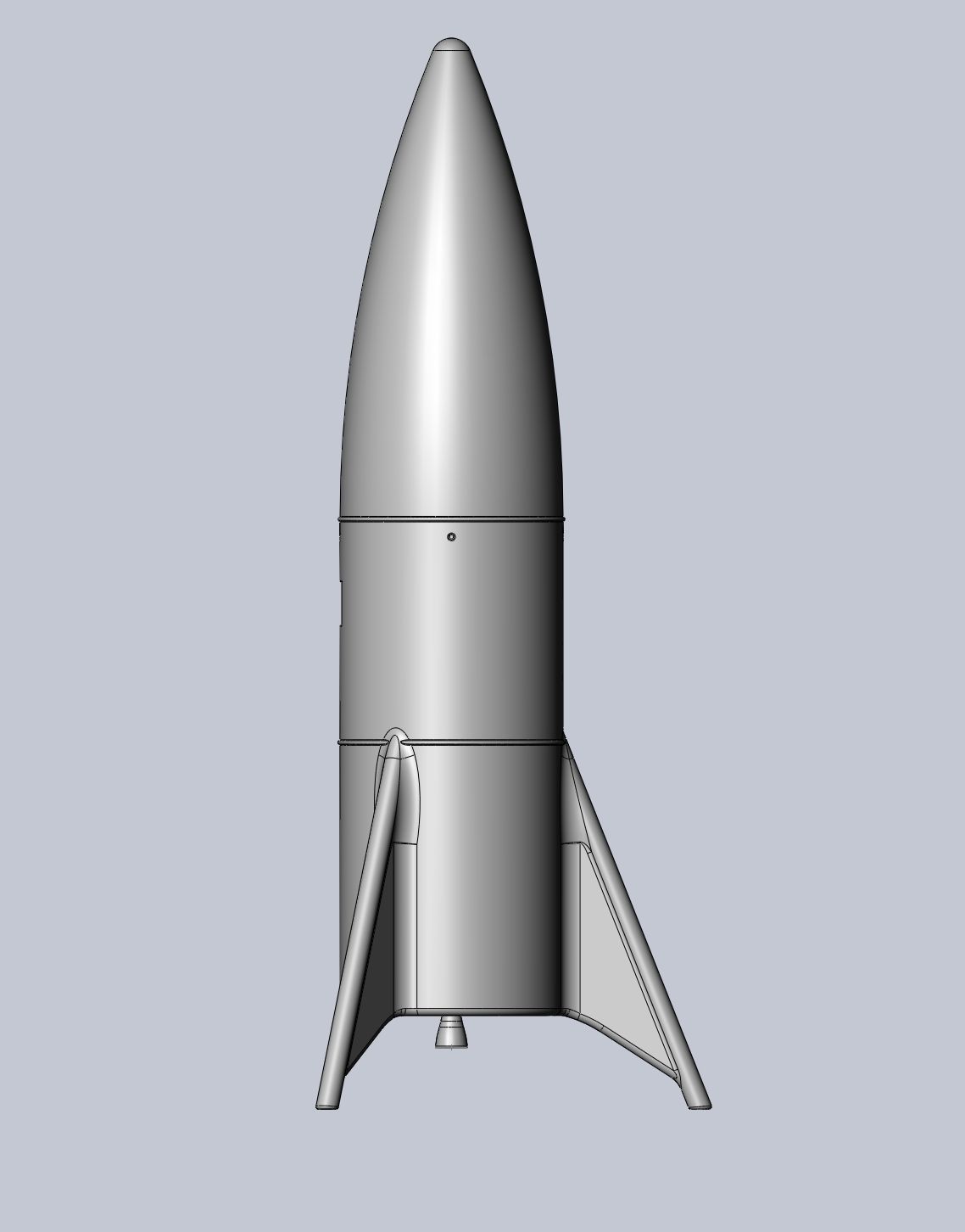 Space-X Starship Hopper Finished Version Printable Model 3D print model_13
