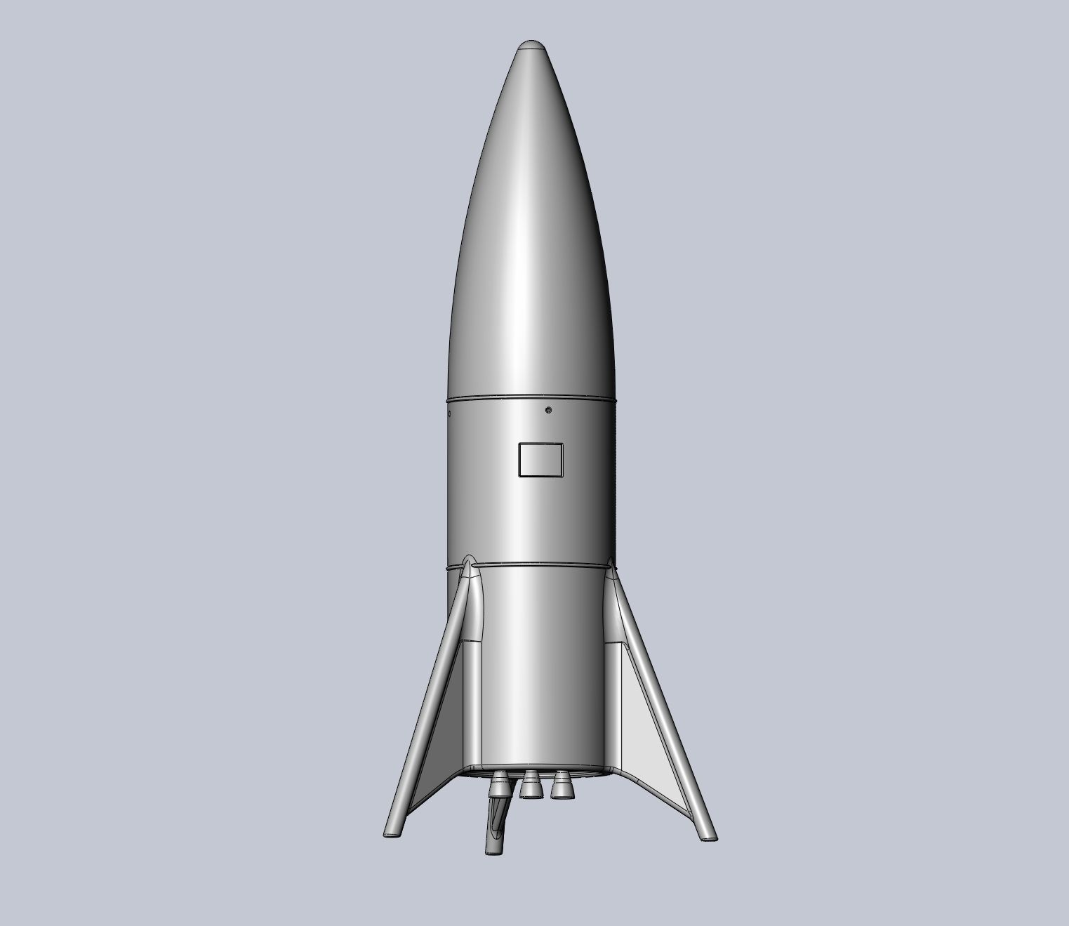 Space-X Starship Hopper Finished Version Printable Model 3D print model_24