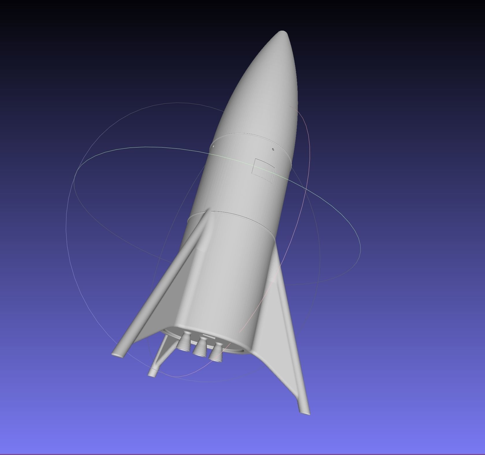 Space-X Starship Hopper Finished Version Printable Model 3D print model_14
