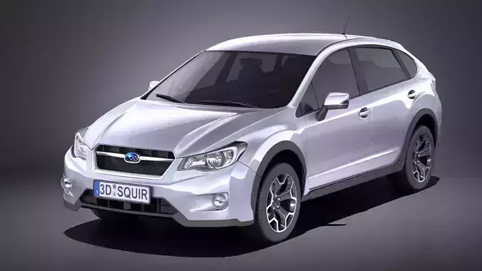 Subaru Impreza XV Crosstrek 2015 VRAY 3D model