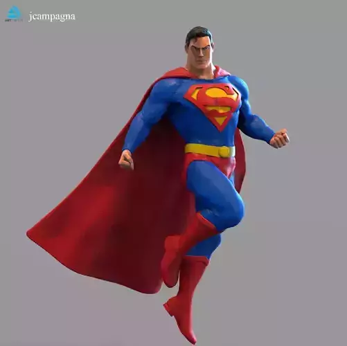 Superman - Alex Ross Concept Art 3D print model