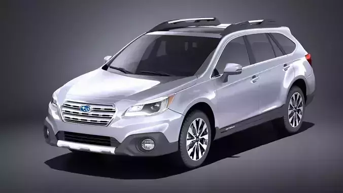 Subaru Outback 2017 VRAY
