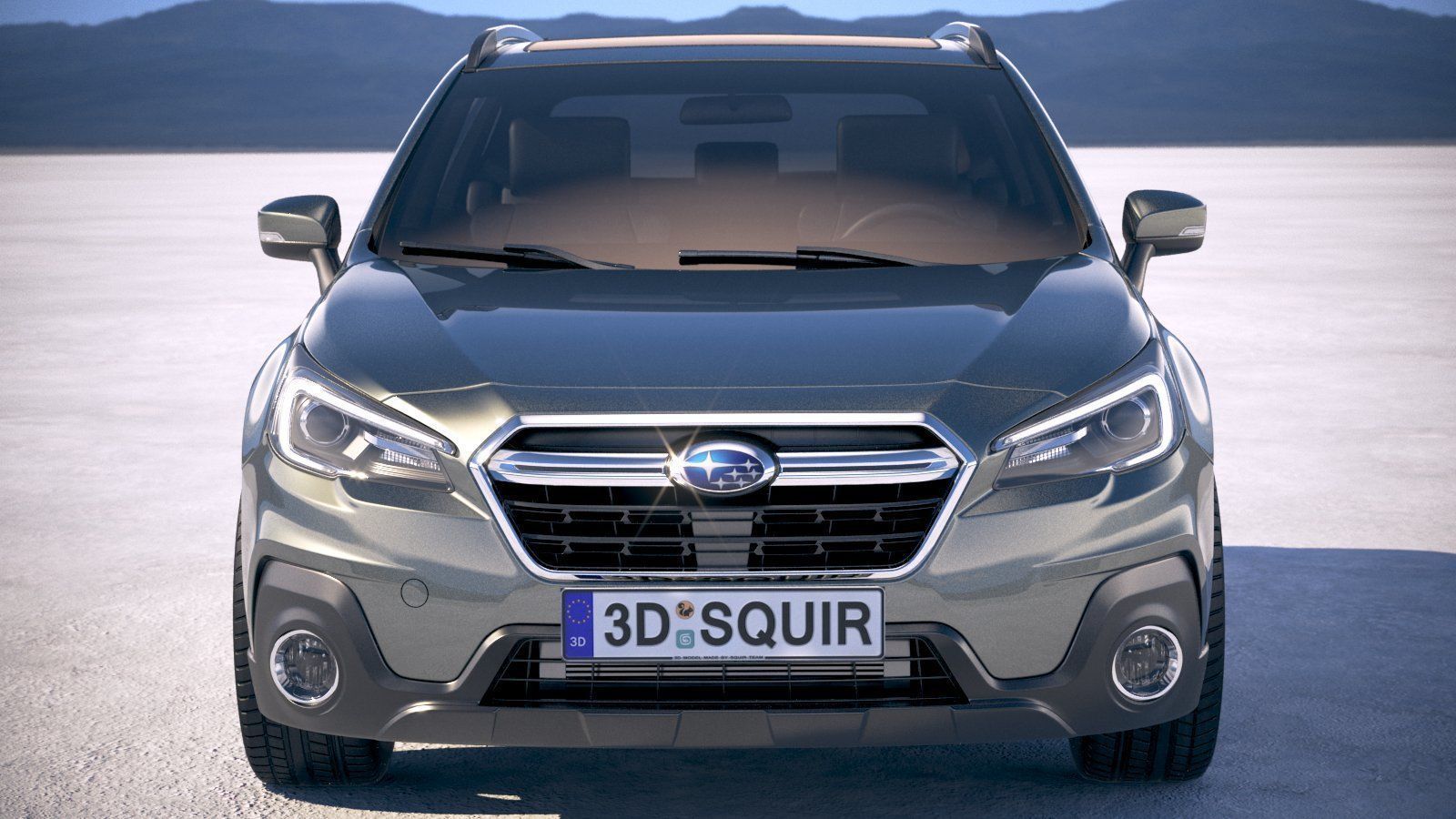 Subaru Outback EU 2019 3D model_9