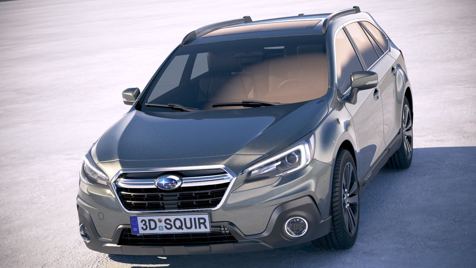 Subaru Outback EU 2019 3D model_1