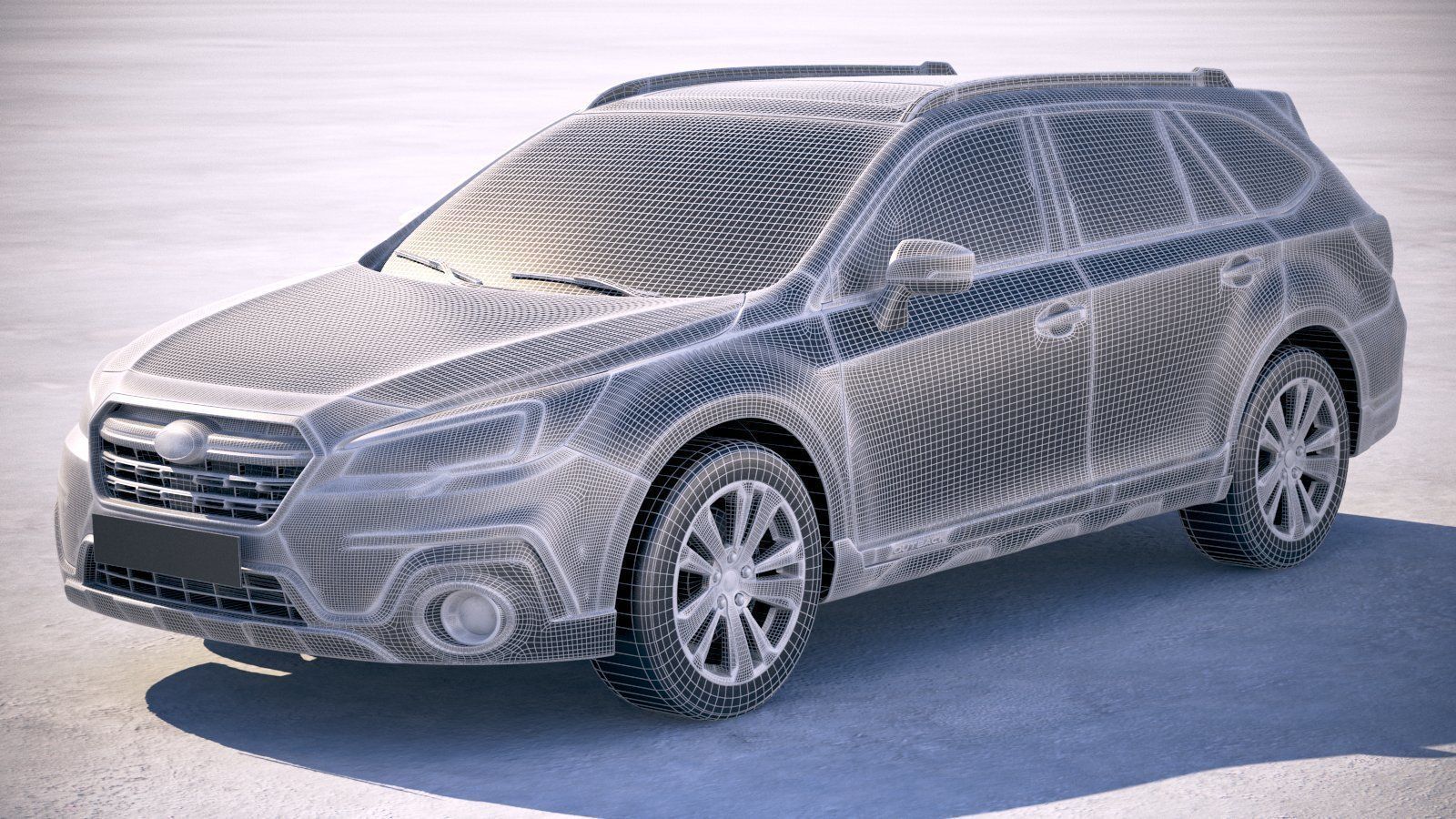 Subaru Outback EU 2019 3D model_17
