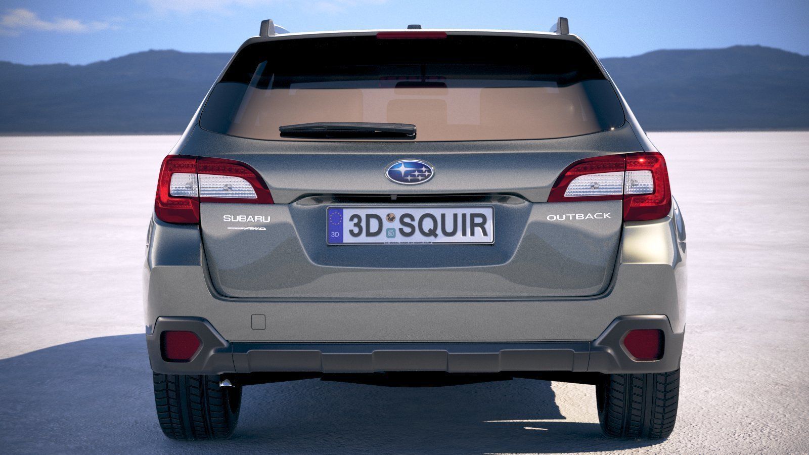Subaru Outback EU 2019 3D model_10