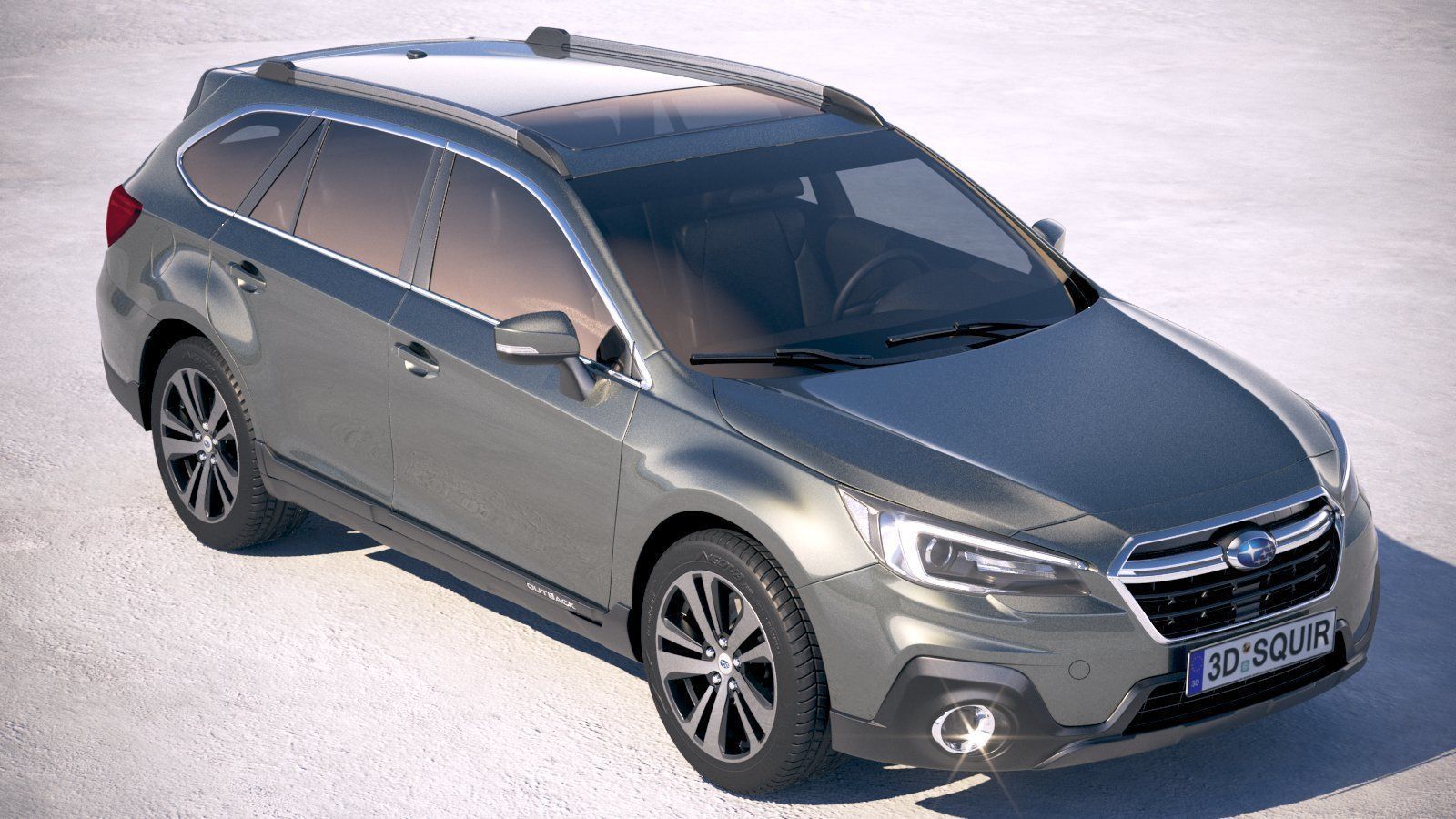 Subaru Outback EU 2019 3D model_11