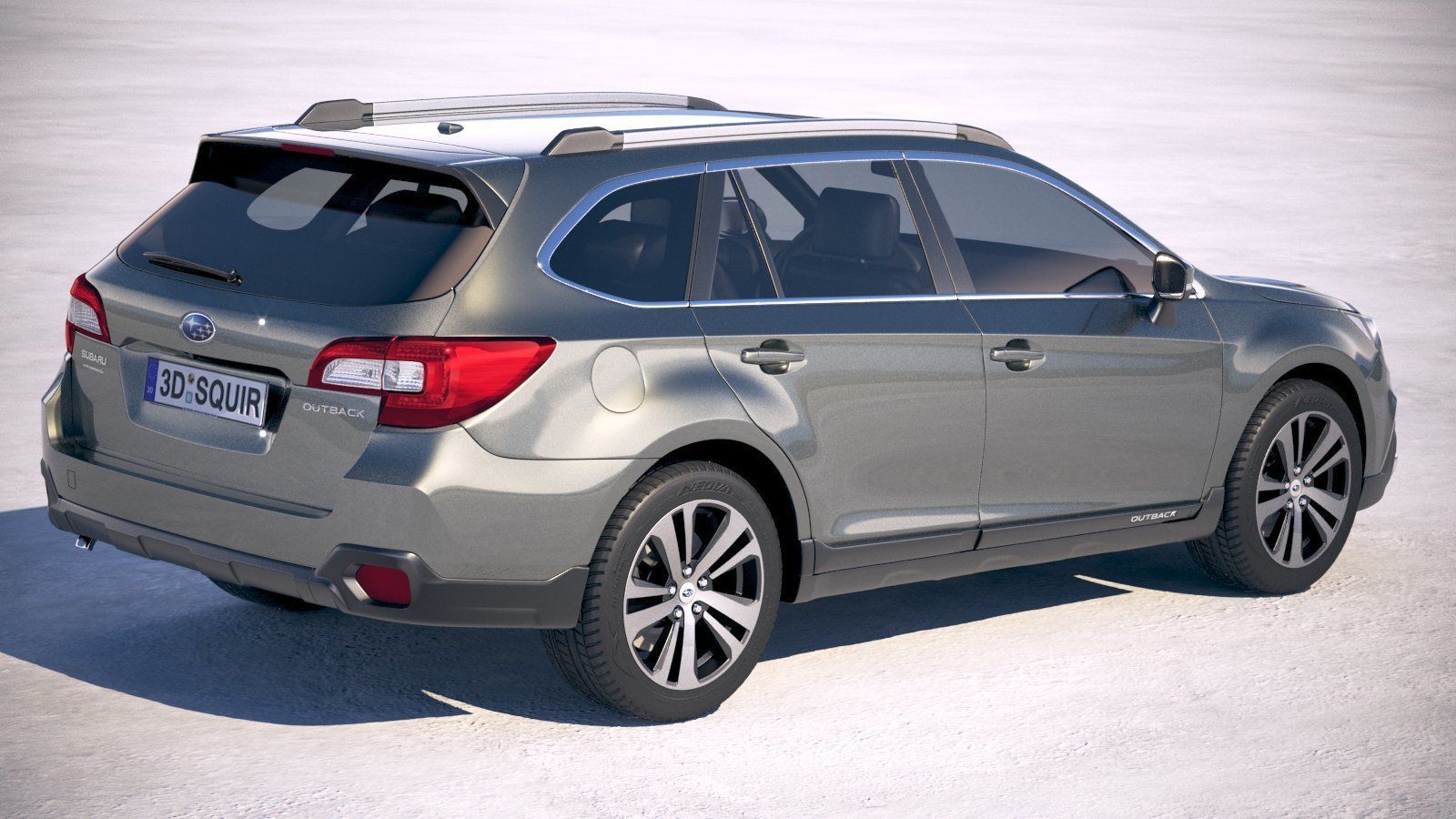 Subaru Outback EU 2019 3D model_4