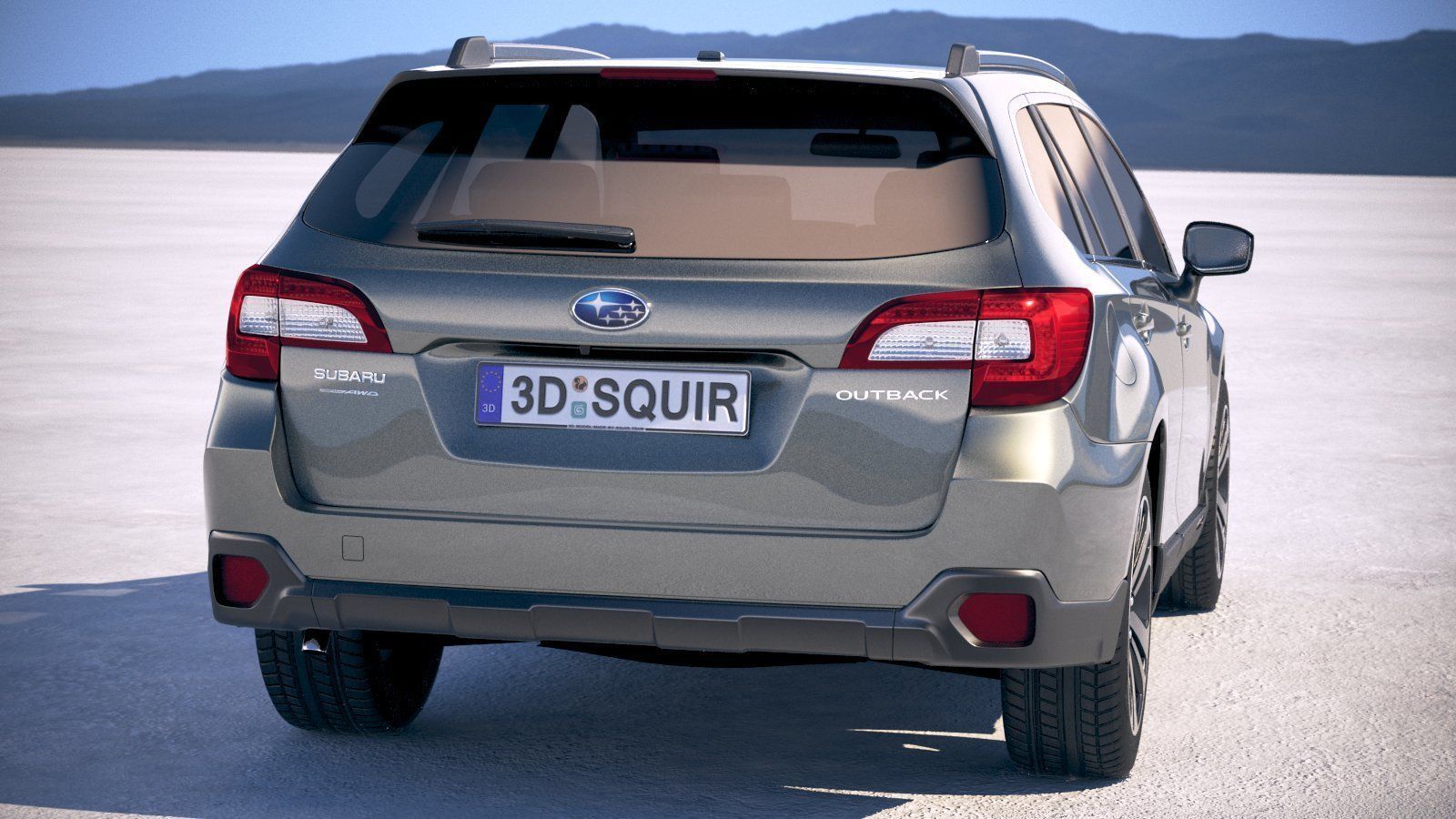 Subaru Outback EU 2019 3D model_5