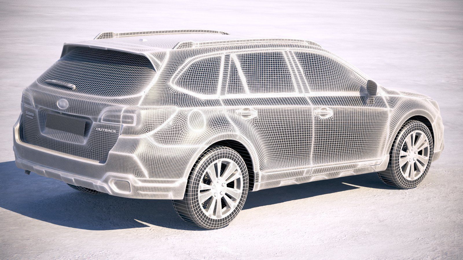 Subaru Outback EU 2019 3D model_18