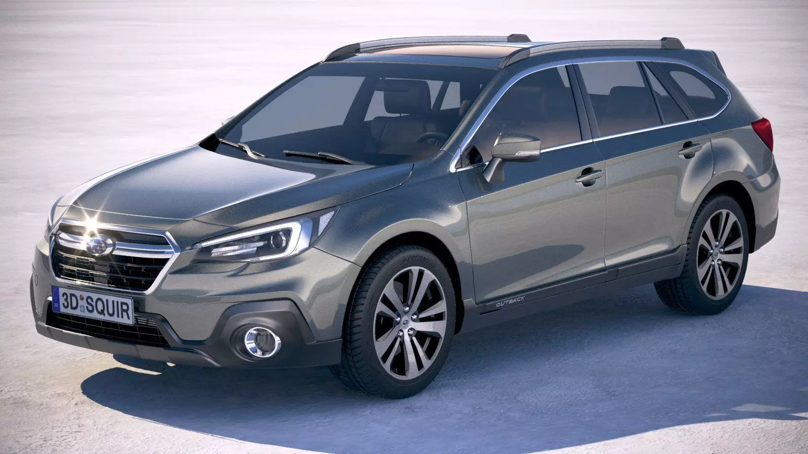 Subaru Outback EU 2019 3D model_0