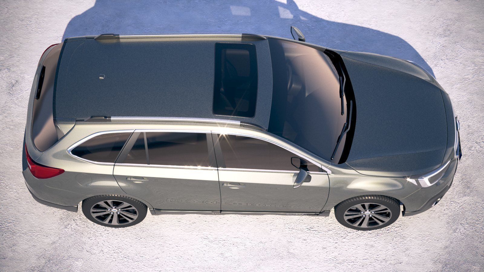 Subaru Outback EU 2019 3D model_7