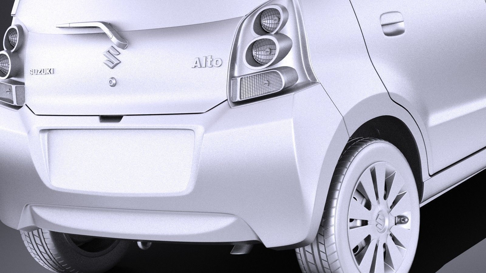Suzuki Alto GL 2009-2015 VRAY 3D model_13
