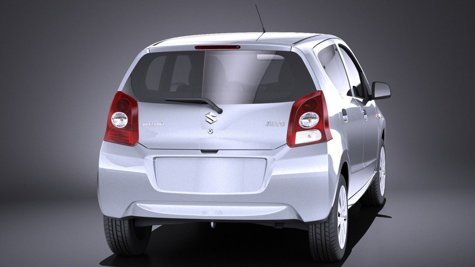 Suzuki Alto GL 2009-2015 VRAY 3D model_4