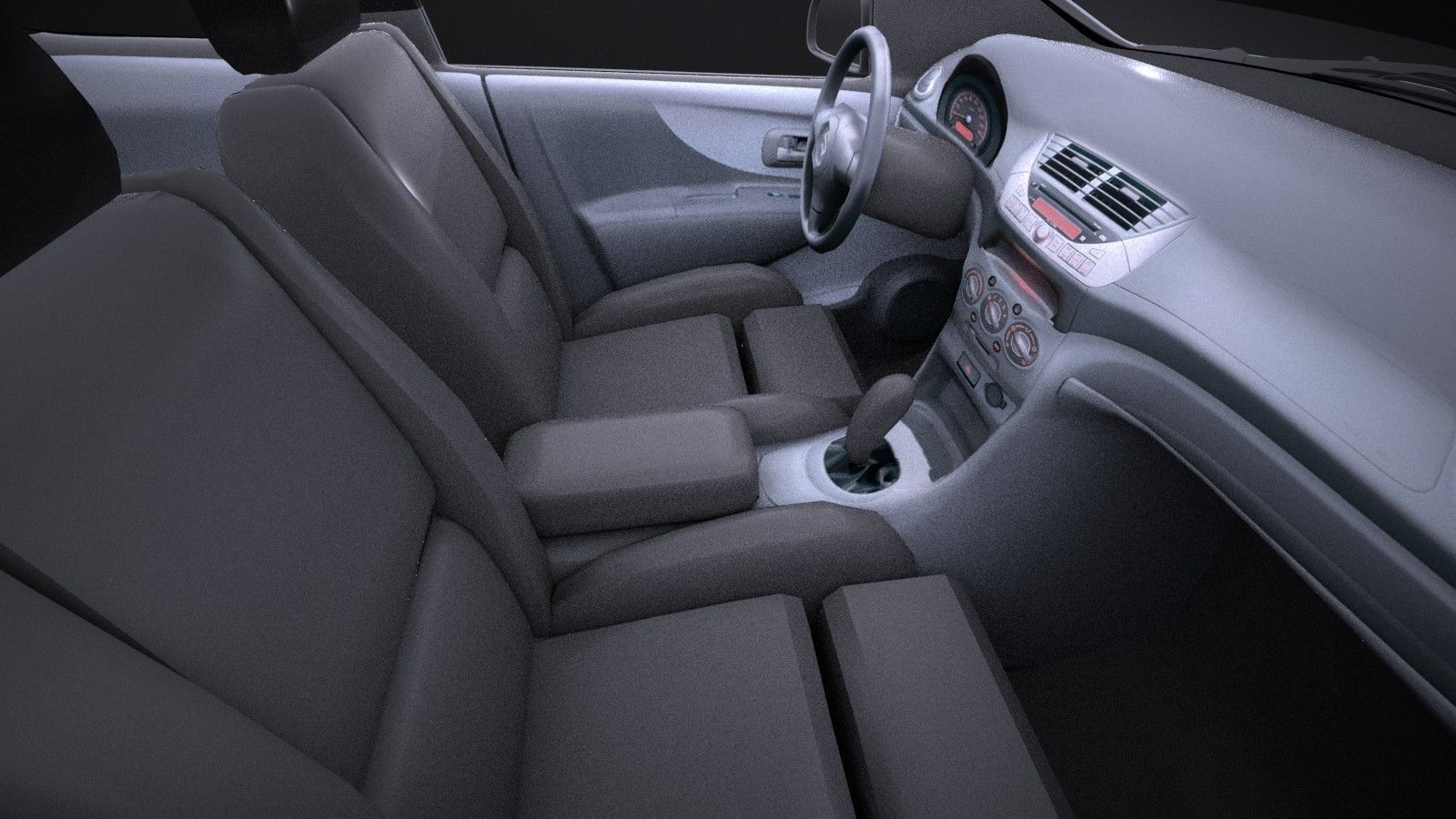 Suzuki Alto GL 2009-2015 VRAY 3D model_10