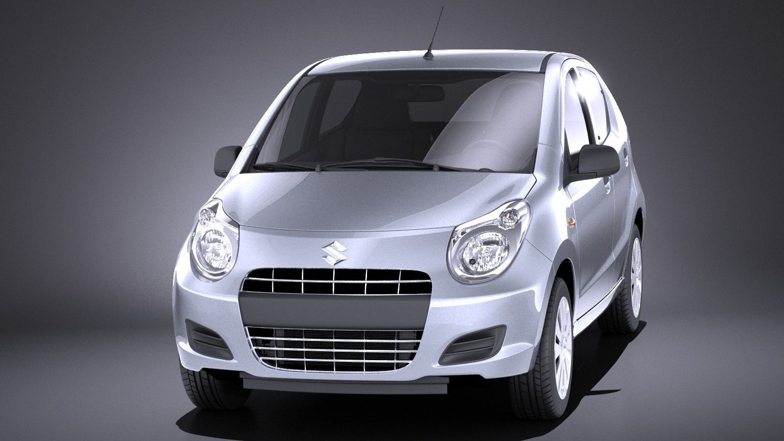 Suzuki Alto GL 2009-2015 VRAY 3D model_1