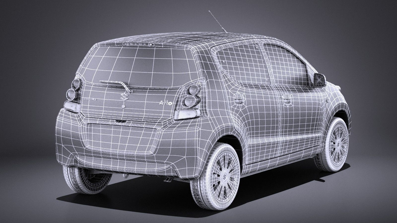 Suzuki Alto GL 2009-2015 VRAY 3D model_18