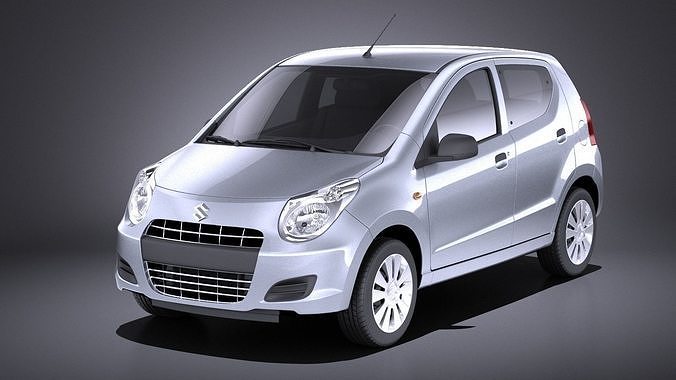 Suzuki Alto GL 2009-2015 VRAY 3D model