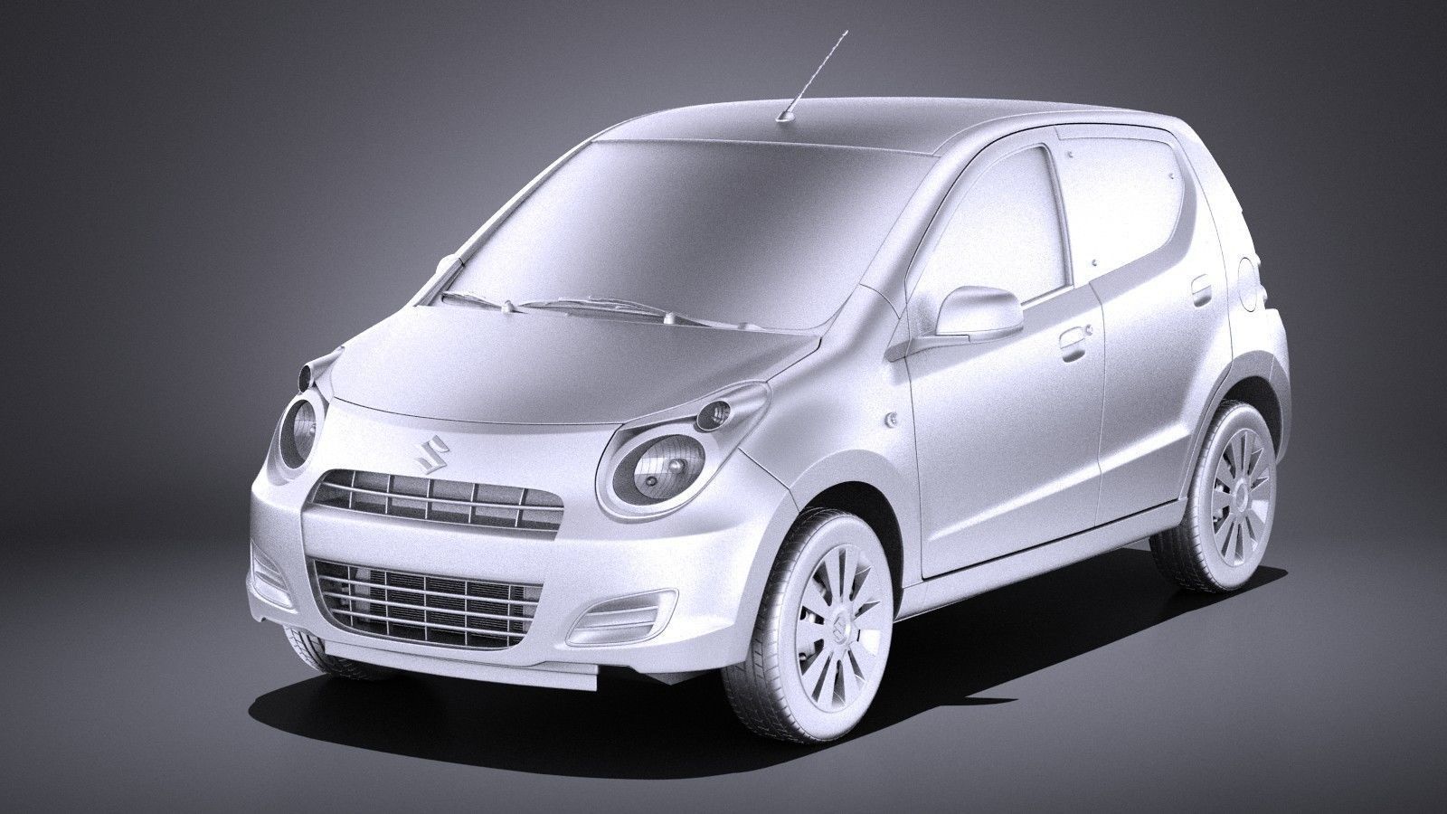 Suzuki Alto GL 2009-2015 VRAY 3D model_11