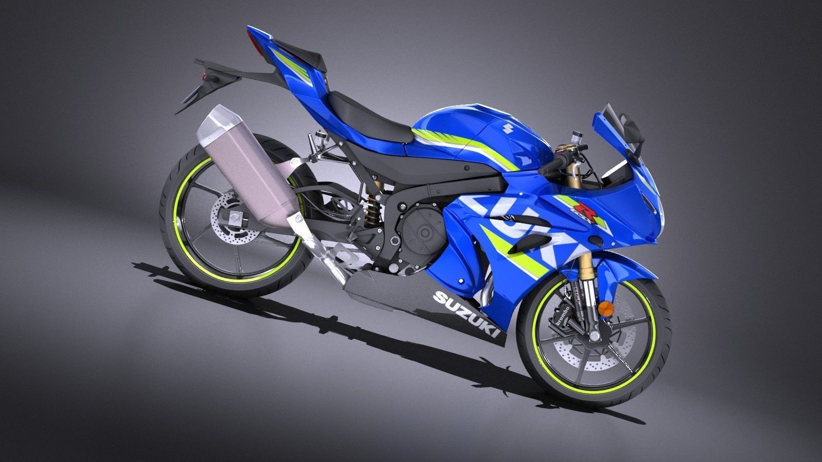 Suzuki GSX-R1000 2017 VRAY 3D model_6