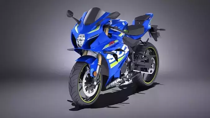 Suzuki GSX-R1000 2017 VRAY 3D model