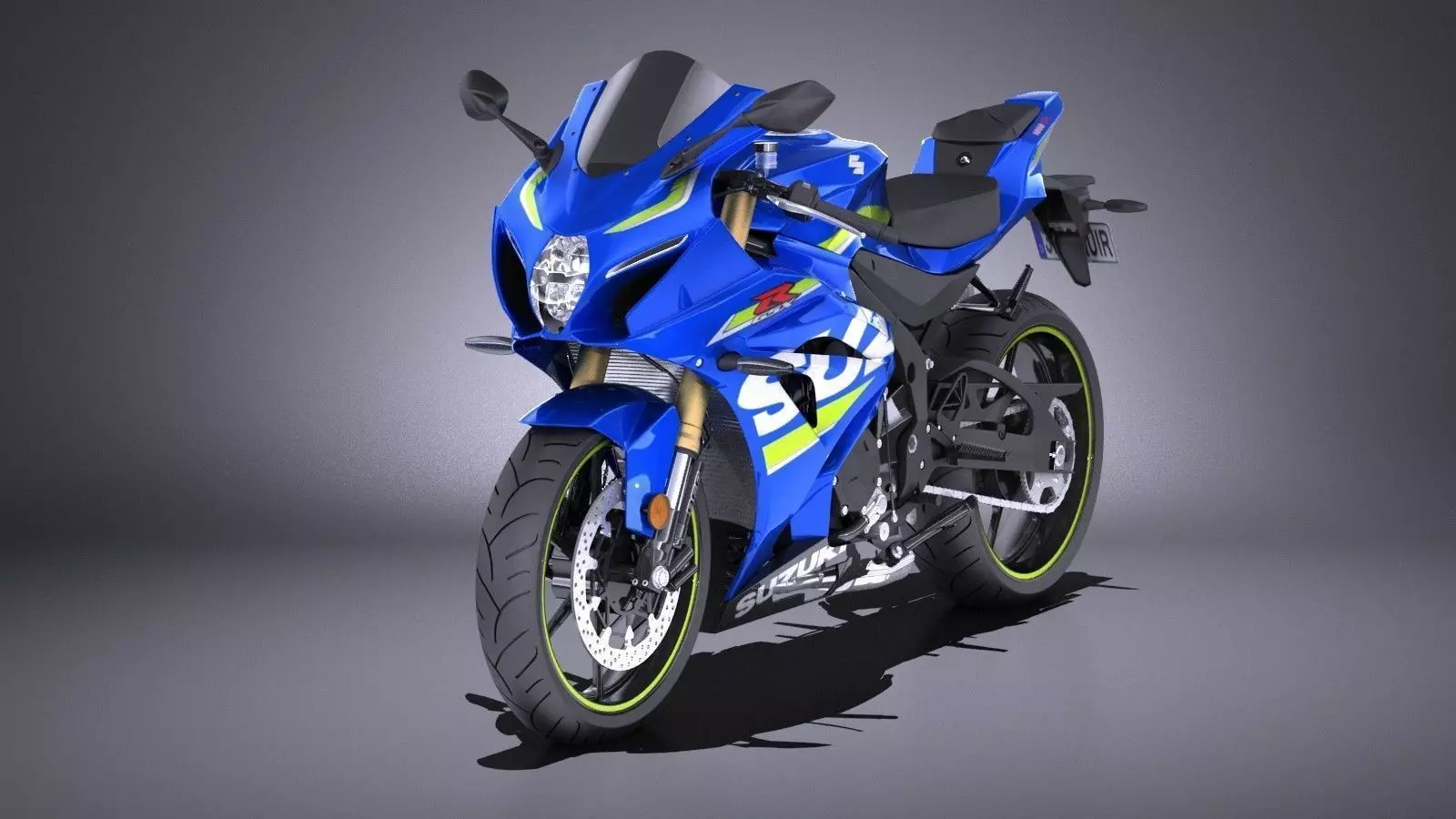 Suzuki GSX-R1000 2017 VRAY 3D model_0