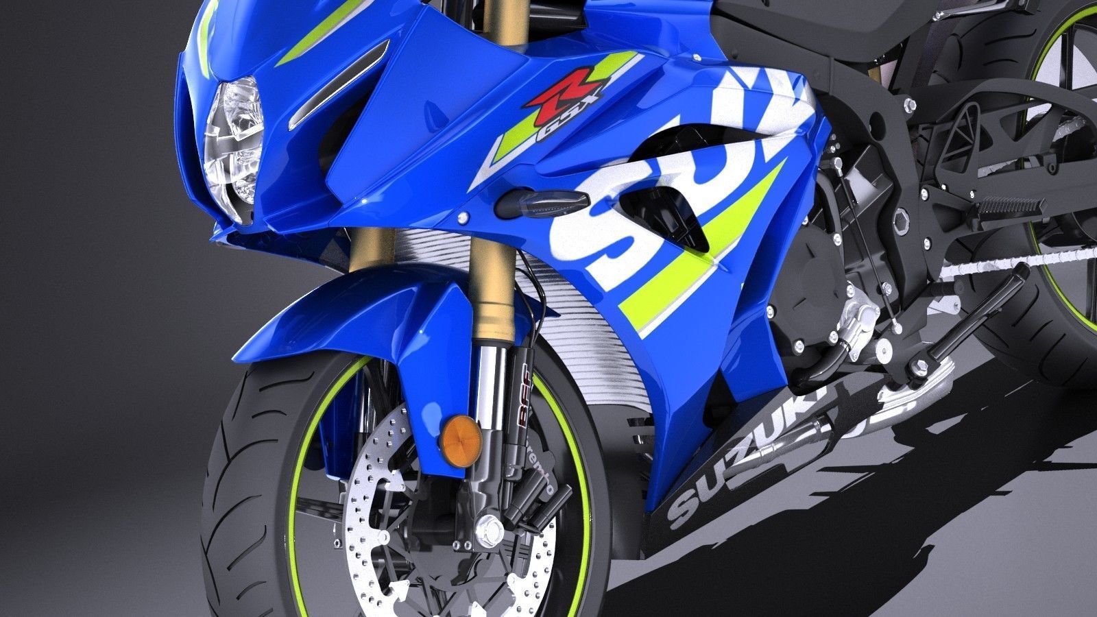 Suzuki GSX-R1000 2017 VRAY 3D model_2