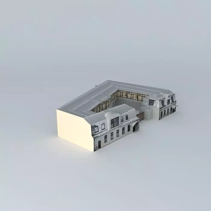 Riga Cesu 33 Paroc SIA Free 3D model_0