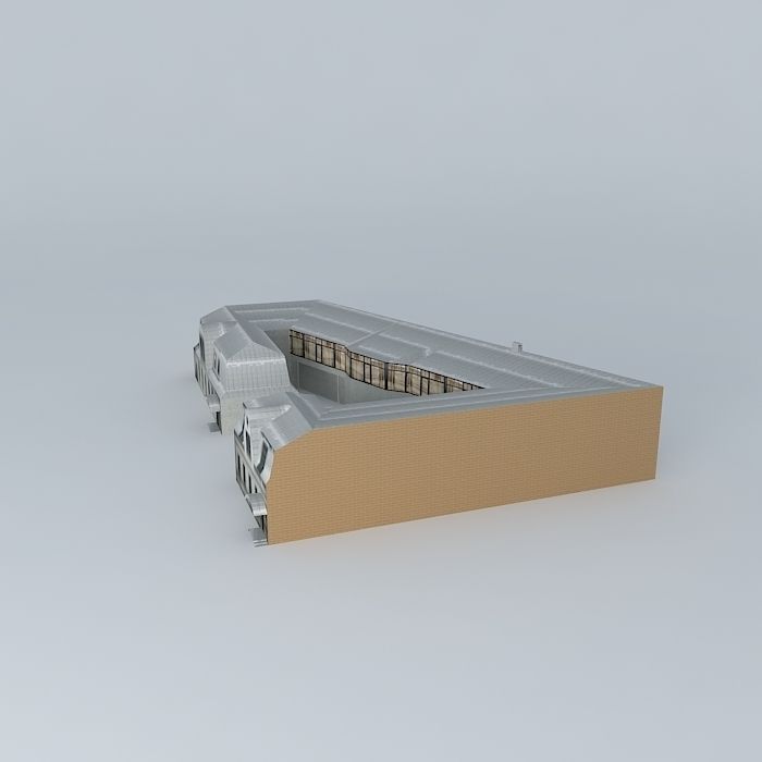 Riga Cesu 33 Paroc SIA Free 3D model_2