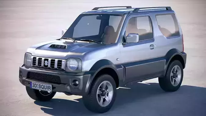 Suzuki Jimny 4ALL 2010-2018 3D model