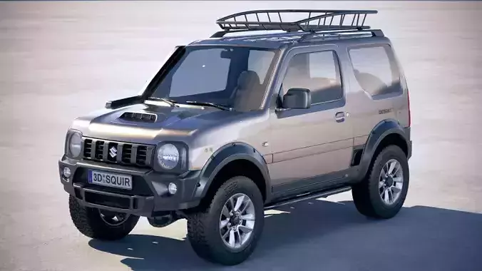 Suzuki Jimny 4Sport Desert 2018 3D model