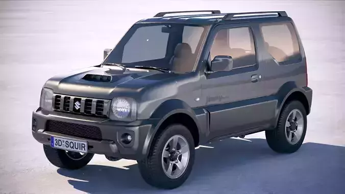 Suzuki Jimny 4Work 2010-2018 3D model